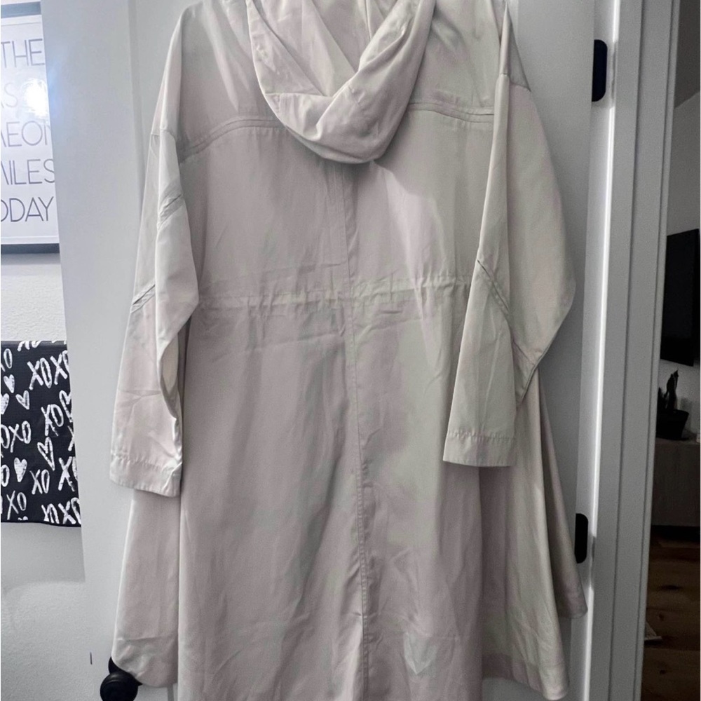 Athleta Women's Hooded Trench Coat - Picture 3 of 3